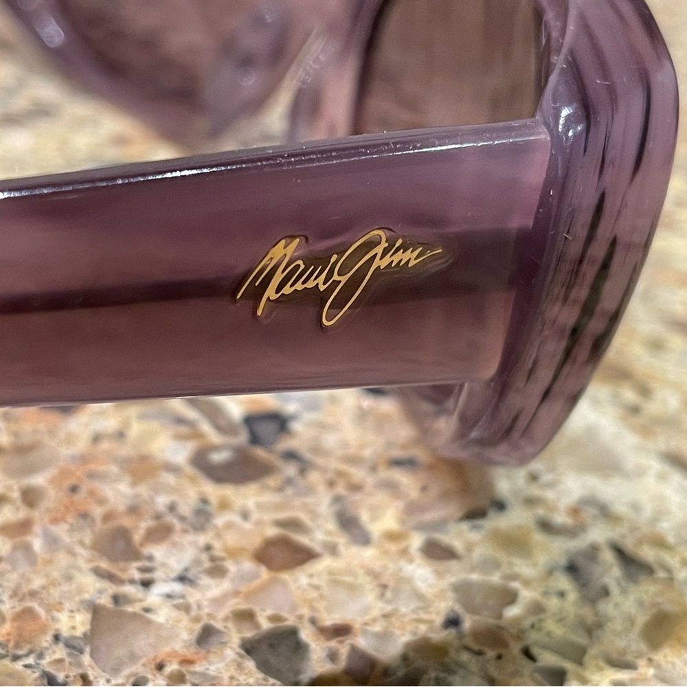 Maui Jim Lilikoi Purple Sunglasses Polarized Women - Picture 5 of 12